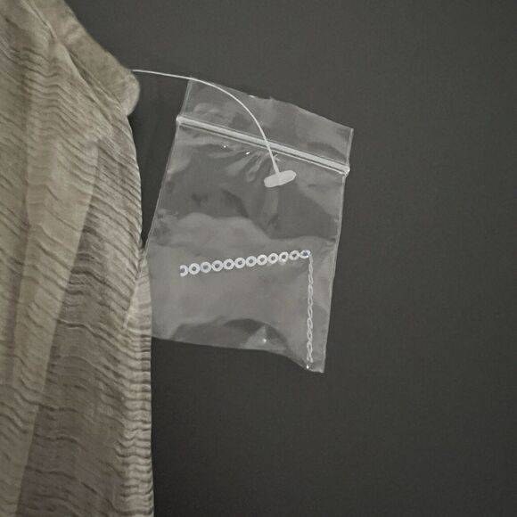 Soft Surroundings Sophia Top Womens Silk Embroidered Tunic Beaded Sz Med Petite - Picture 8 of 9